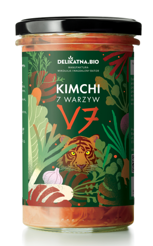 30032KIMCHI 7 WARZYW 540 g - DELIKATNA (ZAKWASOWNIA)-1