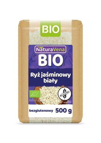 30087RYŻ JAŚMINOWY BIAŁY BEZGLUTENOWY BIO 500 g - NATURAVENA-1