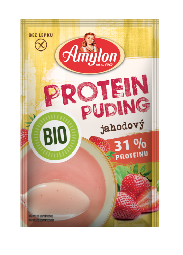 30089BUDYŃ PROTEINOWY TRUSKAWKOWY BEZ DODATKU CUKRU BEZGLUTENOWY BIO 45 g - AMYLON-1