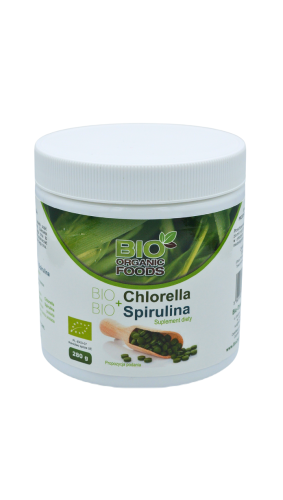 30277CHLORELLA PYRENOIDOSA + SPIRULINA BIO 700 TABLETEK - BIO ORGANIC FOODS-1