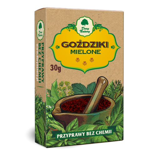 30285GOŹDZIKI MIELONE 30 g - DARY NATURY-1