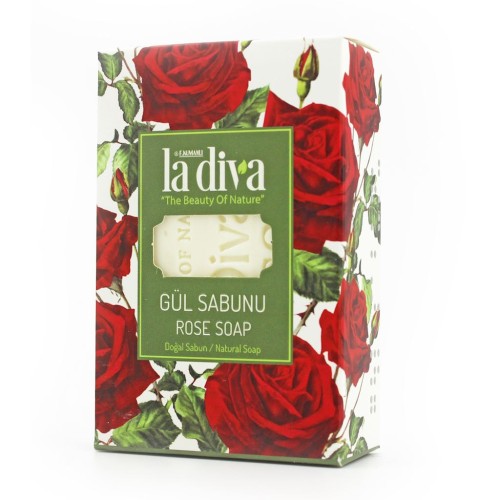 30311MYDŁO W KOSTCE RÓŻA 100 g - LA DIVA-1