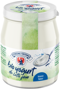 JOGURT NATURALNY Z MLEKA SIENNEGO (3,5 % TŁUSZCZU) BIO 150 g - STERZING-VIPITENO