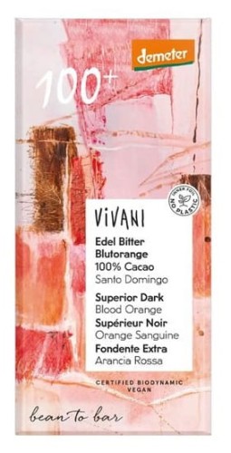 30524TABLICZKA KAKAOWA O SMAKU CZERWONEJ POMARAŃCZY DEMETER BIO 90 g - VIVANI-1