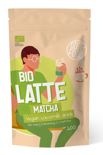 30530MATCHA LATTE - NAPÓJ KOKOSOWY Z MATCHĄ BIO 200 g - DIET-FOOD-1