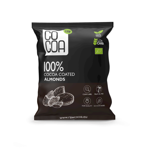 30571MIGDAŁY W KAKAO BEZ DODATKU CUKRU BIO 70 g - COCOA-1