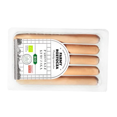 30637PARÓWKI FARMERKI Z KURCZAKA BIO 250 g - FARMY ROZTOCZA (NA ZAMÓWIENIE)-1