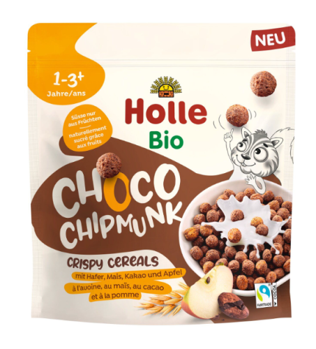 30640KULKI ZBOŻOWE KAKAOWA WIEWIÓRKA BEZ DODATKU CUKRÓW OD 1 ROKU FAIR TRADE BIO 125 g - HOLLE-1