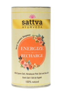 SÓL DO KĄPIELI ŁADOWANIE ENERGII 300 g - SATTVA (AYURVEDA)