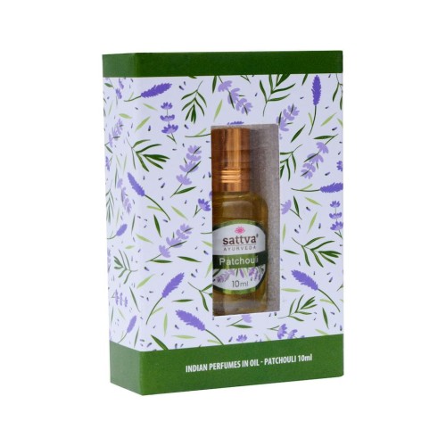 30706PERFUMY W OLEJKU PACZULA (ROLL-ON) 10 ml - SATTVA (AYURVEDA)-1