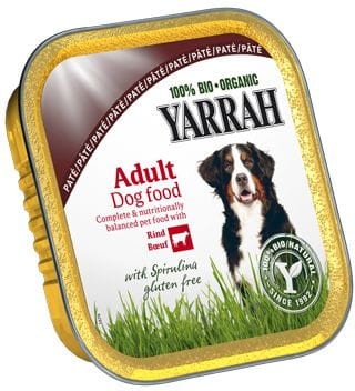 30712(DLA PSA) PASZTET Z WOŁOWINĄ I SPIRULINĄ BEZ ZBÓŻ BIO 150 g - YARRAH-1