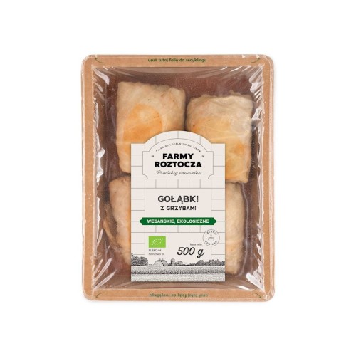 30725GOŁĄBKI WEGAŃSKIE Z GRZYBAMI BIO 500 g - FARMY ROZTOCZA (NA ZAMÓWIENIE)-1