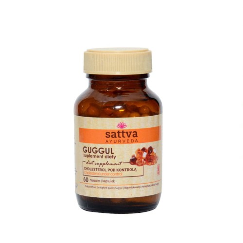 30737GUGGUL NA KONTOLĘ CHOLESTEROLU 60 KAPSUŁEK - SATTVA (FOODS)-1