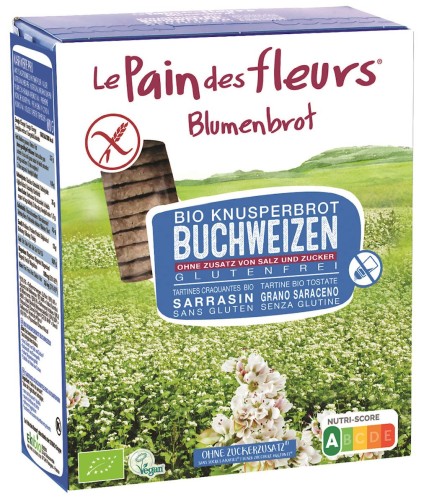 30768PIECZYWO CHRUPKIE GRYCZANE BEZ DODATKU SOLI I CUKRU BEZGLUTENOWE BIO 150 g - LE PAIN DES FLEURS-1