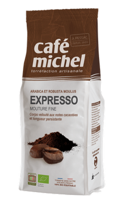 30781KAWA MIELONA ARABICA / ROBUSTA DO PARZENIA W EKSPRESIE FAIR TRADE BIO 250 g - CAFE MICHEL-1