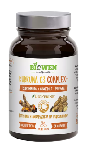 30800KURKUMA C3 COMPLEX+ BEZGLUTENOWA 60 KAPSUŁEK - HEMPKING (BIOWEN)-1