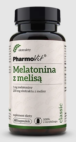 30943MELATONINA Z MELISĄ 60 KAPSUŁEK - PHARMOVIT (CLASSIC)-1