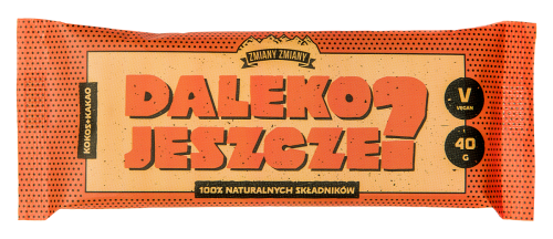 30952BATON BAKALIOWY Z KOKOSEM I KAKAO "DALEKO JESZCZE" BEZGLUTENOWY 40 g - ZMIANY ZMIANY-1