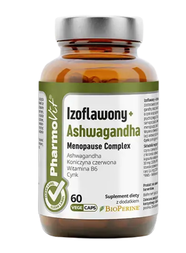 30980IZOFLAWONY + ASHWAGANDHA MENOPAUSE COMPLEX 60 KAPSUŁEK - PHARMOVIT (CLEAN LABEL)-1