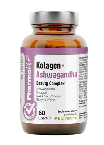 30982KOLAGEN + ASHWAGANDHA BEAUTY COMPLEX 60 KAPSUŁEK - PHARMOVIT (CLEAN LABEL)-1