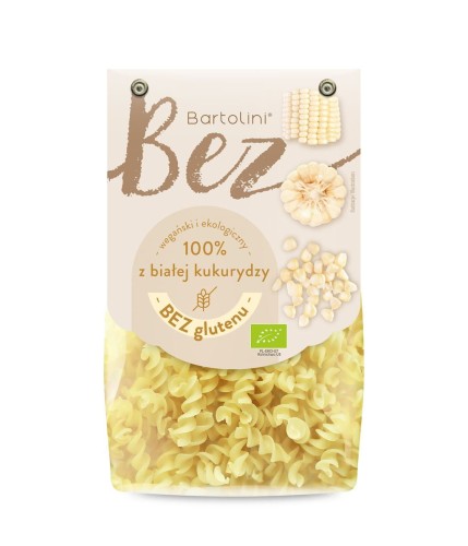 31223MAKARON (Z BIAŁEJ KUKURYDZY) ŚWIDERKI BEZGLUTENOWY BIO 250 g - BARTOLINI-1