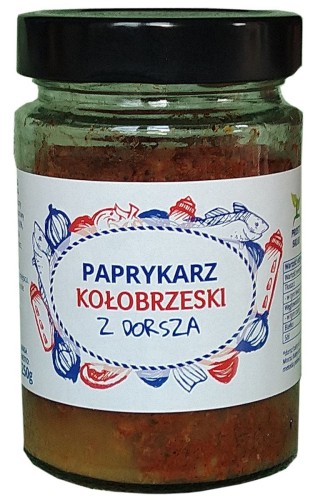 31234PAPRYKARZ KOŁOBRZESKI Z DORSZA 250 g - KUTER FISH-1