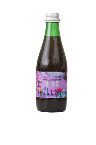 31289KOMBUCHA O SMAKU JAGÓD ACAI (JUICY LIFE ACAI BERRIES) BIO 330 ml - KOMBUCHA BY LAURENT-1