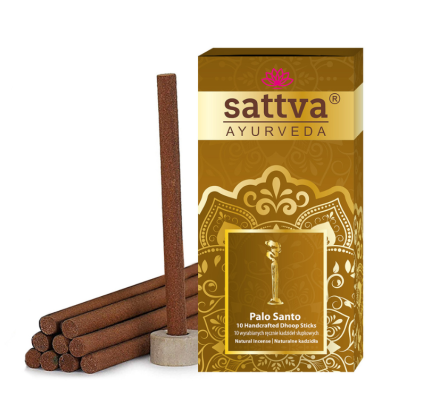 31294KADZIDEŁKA INDYJSKIE SŁUPKOWE PALO SANTO (10 szt.) 20 g - SATTVA (AYURVEDA)-1