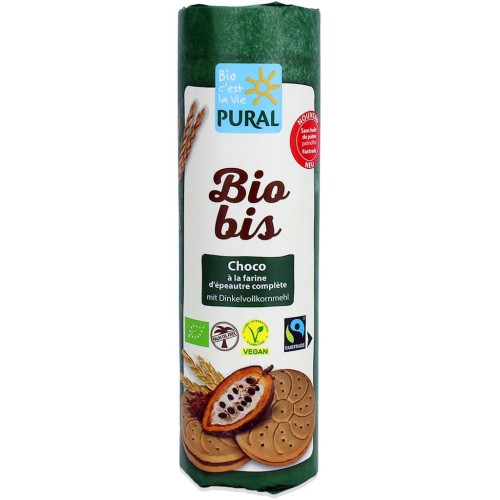 31301CIASTKA MARKIZY ORKISZOWE Z KREMEM KAKAOWYM WEGAŃSKIE FAIR TRADE BIO 320 g - PURAL (BIO BIS)-1