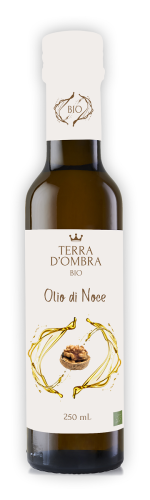 31331OLEJ Z ORZECHÓW WŁOSKICH TŁOCZONY NA ZIMNO BIO 250 ml - TERRA D'OMBRA-1
