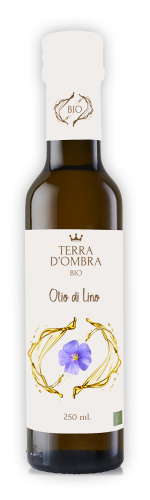 31333OLEJ LNIANY TŁOCZONY NA ZIMNO BIO 250 ml - TERRA D'OMBRA-1
