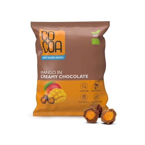 31348MANGO W CZEKOLADZIE CREAMY BEZ DODATKU CUKRU BIO 70 g - COCOA-1