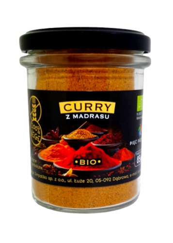31449CURRY Z MADRASU BEZGLUTENOWE BIO 85 g - PIĘĆ PRZEMIAN-1