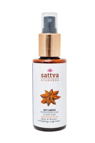 31479WCIERKA DO SKÓRY GŁOWY REWITALIZUJĄCA ANYŻ I LUKRECJA 100 ml - SATTVA-1