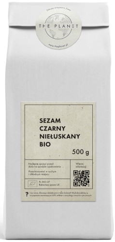 31497SEZAM CZARNY NIEŁUSKANY BIO 500 g - THE PLANET-1