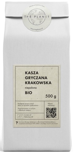 31525KASZA GRYCZANA KRAKOWSKA NIEPALONA BIO 500 g - THE PLANET-1