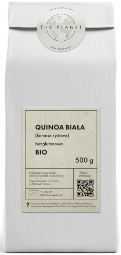 31544QUINOA BIAŁA (KOMOSA RYŻOWA) BEZGLUTENOWA BIO 500 g - THE PLANET-1