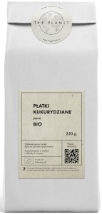PŁATKI KUKURYDZIANE JASNE BIO 250 g - THE PLANET