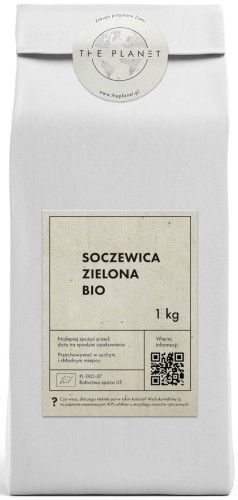 31563SOCZEWICA ZIELONA BIO 1 kg - THE PLANET-1