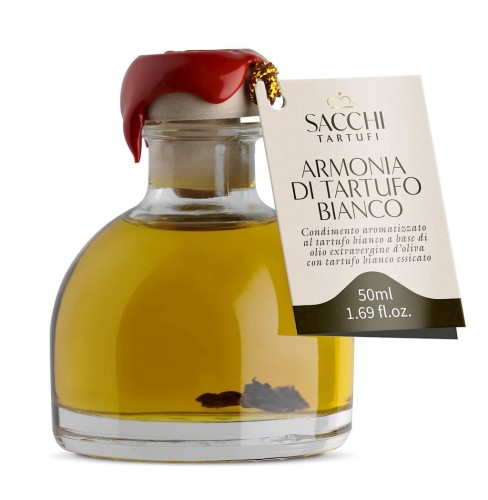 31578PRZYPRAWA NA BAZIE OLIWY Z OLIWEK Z TRUFLĄ BIAŁĄ 50 ml - SACCHI TARTUFI-1