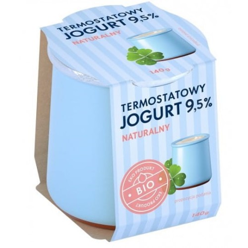 31641JOGURT TERMOSTATOWY NATURALNY 9,5 % BIO 140 g - YÖMLEKO-1