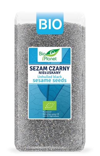 31661SEZAM CZARNY NIEŁUSKANY BIO 400 g - BIO PLANET-1