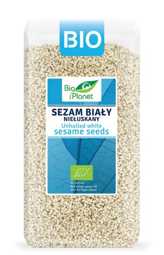 31663SEZAM BIAŁY NIEŁUSKANY BIO 400 g - BIO PLANET-1