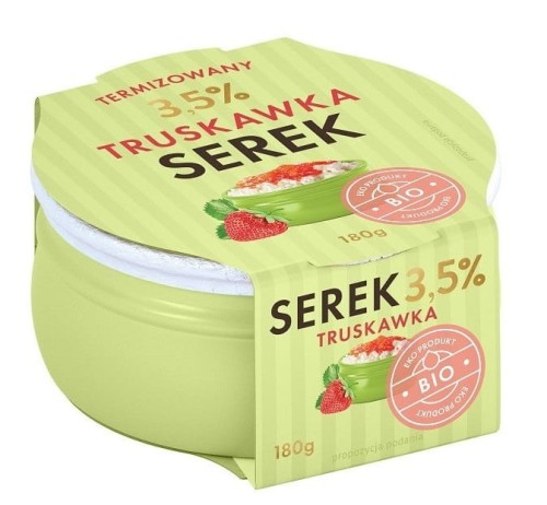 31692SEREK TRUSKAWKOWY TERMIZOWANY BIO 180 g - YÖMLEKO-1