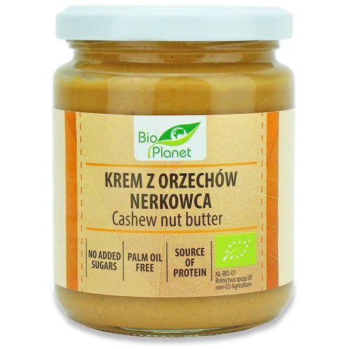 31752KREM Z PRAŻONYCH ORZECHÓW NERKOWCA BIO 250 g - BIO PLANET-1