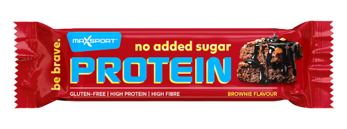 31869BATON PROTEINOWY O SMAKU BROWNIE W MLECZNEJ CZEKOLADZIE BEZ DODATKU CUKRU BEZGLUTENOWY 40 g - MAXSPORT-1