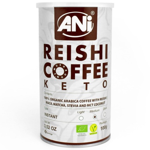 31929KAWA ROZPUSZCZALNA "REISHI KETO" BIO 100 g - ANI-1