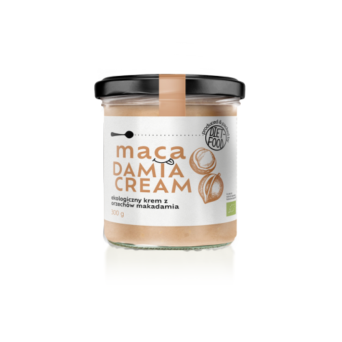 31971KREM Z ORZECHÓW MACADAMIA BEZ DODATKU CUKRU BIO 300 g - DIET-FOOD-1