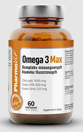 31980OMEGA 3 MAX BEZGLUTENOWE 60 KAPSUŁEK - PHARMOVIT (CLEAN LABEL)-1