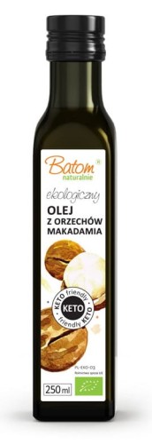 31988OLEJ Z ORZECHÓW MAKADAMIA VIRGIN KETO BIO 250 ml - BATOM-1